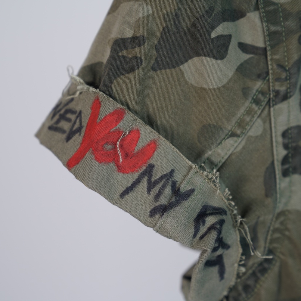 Custom Camo Button up - Picture 4 of 8